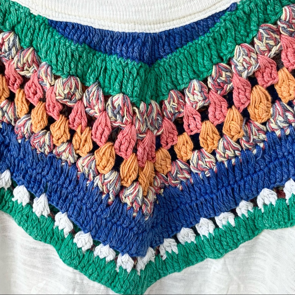 🌸New🌸 Free People Long Sleeve Crew Neck Top Sz Xsmall NWOT - Picture 4 of 11